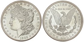 WORLD COINS: UNITED STATES
1 Dólar. 1885-S. SAN FRANCISCO. 26,65 grs. AR. Tipo Morgan. KM-110. EBC+.