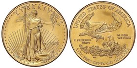 WORLD COINS: UNITED STATES
50 Dólares. 2005. 33,92 grs. AU. Saint-Gaudens. Fr-B1; KM-219. SC.