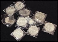 WORLD COINS: FRANCE
Lote 22 monedas 1 (5), 5 (2), 50 Francos (15). 1867 a 1977. AR (21), CuNi. A EXAMINAR. KM- 806.1, 806.2, 844.1 (2), 925.1, 926 (2...