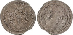 WORLD COINS: ITALIAN STATES
4 Soldi. 1766. CÓRCEGA. 2,25 grs. Ve. República. Acuñación floja en parte. Pátina. ESCASA. C-7; CNI III 23. MBC-.