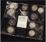 WORLD COINS: SWITZERLAND
Lote 14 monedas 20 Francos. 1991-B a 1999-B. BERNA. AR. Serie de monedas commemorativas en Plata desde 1991 a 1999. Todas di...