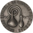 SPANISH MEDALS
Sociedad Española de Ciencias Fisiológicas. 1977. SUBIRACHS. BELLATERRA. Anv.: Alambique. Rev.: Escudo de la Universidad. 115,80 grs. ...