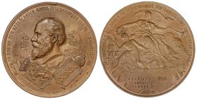 WORLD MEDALS
Exposición internacional colonial y de exportación. Medalla de Oro. 1883. GUILLERMO III. AMSTERDAM. HOLANDA. Anv.: Busto a izquierda. Do...