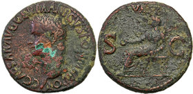 Ancient coins
RÖMISCHEN REPUBLIK / GRIECHISCHE MÜNZEN / BYZANZ / ANTIK / ANCIENT / ROME / GREECE

Roman Empire. Kaligula 37-41 r. 
Lata emisji: 37...
