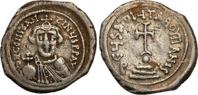 Ancient coins
RÖMISCHEN REPUBLIK / GRIECHISCHE MÜNZEN / BYZANZ / ANTIK / ANCIENT / ROME / GREECE

Bizancjum. Constans II (641-668). Hexagram 
Aw.:...