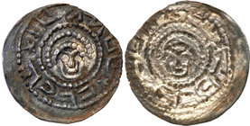 COLLECTION Medieval coins
POLSKA/POLAND/POLEN/SCHLESIEN/GERMANY/TEUTONIC ORDER

Mieszko III Stary. (1173-1202). half bracteate hebrajski Kujawy oko...
