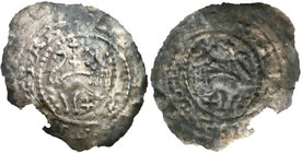 COLLECTION Medieval coins
POLSKA/POLAND/POLEN/SCHLESIEN/GERMANY/TEUTONIC ORDER

Middle Ages. Naśladownictwo niemieckie? denar (denarius) jednostron...
