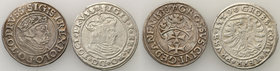 Sigismund I Old
POLSKA/ POLAND/ POLEN/ LITHUANIA/ LITAUEN

Zygmunt I Stary. Grosz (Groschen) 1529 i 1538, Torun, Gdansk (Danzig), group 2 pieces 
...