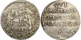 Sigismund II August
POLSKA/ POLAND/ POLEN/ LITHUANIA/ LITAUEN

Zygmunt II August. Trojak (3 grosze) SZYDERCZY 1565, Tykocin - RARITY R5 
Aw.: Pogo...