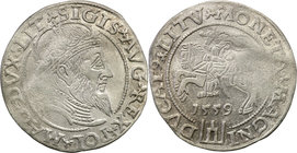 Sigismund II August
POLSKA/ POLAND/ POLEN/ LITHUANIA/ LITAUEN

Zygmunt II August. Grosz (Groschen) na stopę litewską 1559, Vilnius 
Końcówki napis...