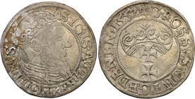 Sigismund II August
POLSKA/ POLAND/ POLEN/ LITHUANIA/ LITAUEN

Zygmunt ll August. Grosz (Groschen) 1557, Gdansk (Danzig) - RARITY R4 
Drugi roczni...