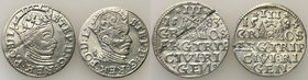 COLLECTION of Polish 3 grosze
POLSKA/ POLAND/ POLEN/ LITHUANIA/ LITAUEN

Stefan Batory. Trojak (3 grosze) 1583-1584, Riga (Ryga), group 2 coins 
R...