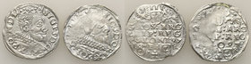 COLLECTION of Polish 3 grosze
POLSKA/ POLAND/ POLEN/ LITHUANIA/ LITAUEN

Zygmunt III Waza. Trojak (3 grosze) 1597, Poznan (Posen), group 2 coins 
...