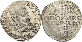 COLLECTION of Polish 3 grosze
POLSKA/ POLAND/ POLEN/ LITHUANIA/ LITAUEN

Zygmunt III Waza. Trojak (3 grosze) 1598, Wschowa 
Odmiana z tytulaturą n...