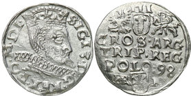 COLLECTION of Polish 3 grosze
POLSKA/ POLAND/ POLEN/ LITHUANIA/ LITAUEN

Zygmunt III Waza. Trojak (3 grosze) 1598, Wschowa 
Na rewersie herb Lewar...