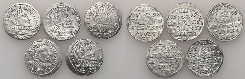 COLLECTION of Polish 3 grosze
POLSKA/ POLAND/ POLEN/ LITHUANIA/ LITAUEN

Zygm...