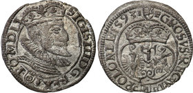 Sigismund III Vasa 
POLSKA/ POLAND/ POLEN/ LITHUANIA/ LITAUEN

Zygmunt III Waza. Grosz (Groschen) 1593, Olkusz - RARITY R5 
Aw.: Głowa króla w pra...