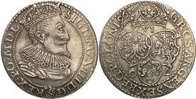 Sigismund III Vasa 
POLSKA/ POLAND/ POLEN/ LITHUANIA/ LITAUEN

Zygmunt III Waza. Szostak (6 groszy) 1596, Malbork 
Odmiana z małą głową króla.Resz...