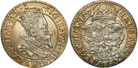 Sigismund III Vasa 
POLSKA/ POLAND/ POLEN/ LITHUANIA/ LITAUEN

Zygmunt III Waza. Szostak (6 groszy) 1599, Malbork - Mała Głowa 
Odmiana z małą gło...