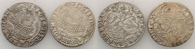 Sigismund III Vasa 
POLSKA/ POLAND/ POLEN/ LITHUANIA/ LITAUEN

Zygmunt III Waza. Szostak (6 groszy) 1626 i 1627 Krakow (Cracow), group 2 pieces 
D...