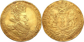 Sigismund III Vasa 
POLSKA/ POLAND/ POLEN/ LITHUANIA/ LITAUEN

Zygmunt III Waza. Donative weight of 5 Ducats (Dukaten) 1614, Gdansk (Danzig) 
Aw.:...