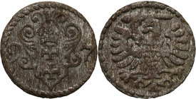 Sigismund III Vasa 
POLSKA/ POLAND/ POLEN/ LITHUANIA/ LITAUEN

Zygmunt III Waza denar (denarius) 1597 Gdansk (Danzig) 
Piękny stan zachowania. Oko...