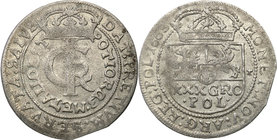 John II Casimir 
POLSKA/ POLAND/ POLEN / POLOGNE / POLSKO

Jan II Kazimierz. Tymf (zlotowka) 1663, Bydgoszcz (Bromberg) 
SALVS w napisie na awersi...