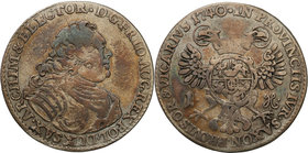 Augustus III the Sas 
POLSKA/POLAND/POLEN/SACHSEN/FRIEDRICH AUGUST II

August III Sas. Grosz (Groschen) 1740 wikariat Drezno (Dresden) 
Kolorowa p...