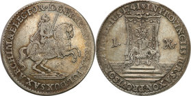 Augustus III the Sas 
POLSKA/POLAND/POLEN/SACHSEN/FRIEDRICH AUGUST II

August III Sas. Grosz (Groschen) 1741 Wikariat, Drezno (Dresden) 
Delikatny...