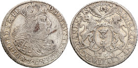 Augustus III the Sas 
POLSKA/POLAND/POLEN/SACHSEN/FRIEDRICH AUGUST II

August III Sas. Ort (18 groszy) 1760, Gdansk (Danzig) 
Znacznie rzadsza odm...