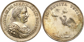Medals and plaques
POLSKA/ POLAND/ POLEN / POLOGNE / POLSKO

Jan III Sobieski. Coronation medal without a date (1697) - UNLISTED 
Aw.: Popiersie J...