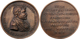 Medals and plaques
POLSKA/ POLAND/ POLEN / POLOGNE / POLSKO

Copy of the 19th century Jan Zamoyski medal 
XIX-wieczna kopia medalu odlewana w brąz...