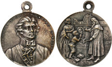 Medals and plaques
POLSKA/ POLAND/ POLEN / POLOGNE / POLSKO

Medal Tadeusz Kościuszko, 1917, J.KNEDLER 
Aw.: Popiersie na wprost, napis: TADEUSZ J...