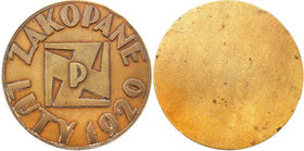 Medals and plaques
POLSKA/ POLAND/ POLEN / POLOGNE / POLSKO

II RP. Medal of the Polish Ski Association - Zakopane, luty 1929 
Medal jednostronny,...
