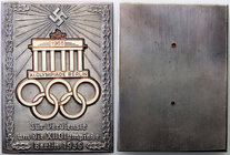 Medals and plaques
POLSKA/ POLAND/ POLEN / POLOGNE / POLSKO

Germany, Third Reich. XI Igrzyska Olimpijskie - Plaque 1936 
Jednostronna plakieta z ...