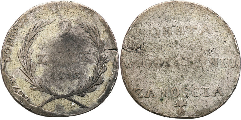 Coins Zamosc
POLSKA/ POLAND/ POLEN/ RUSSIA/ RUSSLAND/ РОССИЯ

Zamość. 2 zlote...