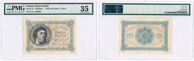 Banknotes
POLSKA/ POLAND/ POLEN / PAPER MONEY / BANKNOTE

2 zlote 1919 Kościuszko seria S.2.A, kolor Niebieski PMG 35 - RARITY 
Seria typu pierwsz...