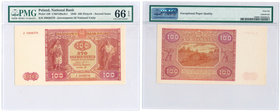 Banknotes
POLSKA/ POLAND/ POLEN / PAPER MONEY / BANKNOTE

100 zlotych 1946 seria J PMG 66 EPQ - RARITY R4 
Wspaniale zachowany egzemplarz a gradin...