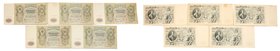 Banknotes
POLSKA/ POLAND/ POLEN / PAPER MONEY / BANKNOTE

Russia. 500 rubli 1912 seria Г3 i ГЛ, group 5 pieces 
Podpisy: Shipov/Gavriłov.Zestaw 5 ...