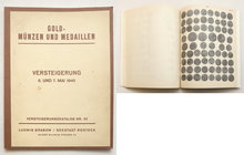 Numismatic literature
Auction Catalog Ludwig Grabow „Gold-Münzen und Medaillen” Rostock, 6-7. Mai 1940 
Stron 36, pozycji 736, tablic 15. Aukcja zło...