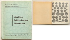 Numismatic literature
Auction Catalog Robert Ball Nchf. „Antike Mittelalter Neuzeit” Berlin, 23. März 1931 
Stron 78, pozycji 1791, tablic 16. Aukcj...