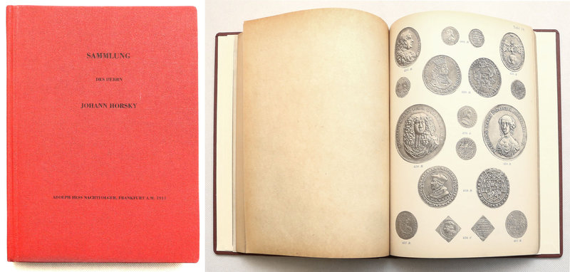 Numismatic literature
Auction Catalog Adolph Hess Nachfolger „Sammlung des Herr...