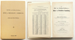 Numismatic literature
Auction Catalog „Die Ritter von Schulthess-Rechberg'sche Münz- und Medaillen-Sammlung” cz.II, Drezno (Dresden), 14. Juni 1869 ...