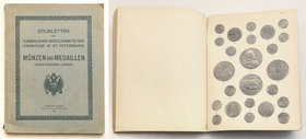 Numismatic literature
Auction Catalog Adolph Hess „Doubletten des Kaiserlichen Münzcabinets der Ermitage in St. Petersburg Münzen and Medaillen”, Fra...