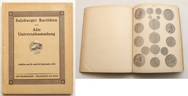 Numismatic literature
Auction Catalog Leo Hamburger „Salzburger Raritäten sowie Alte Universalsammlung” Frankfurt am Main, 19-20. September 1921 
St...