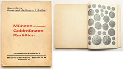 Numismatic literature
Auction Catalog Robert Ball Nchf. „Münzen von Sachsen Goldmünzen Raritäten” Berlin, 5. Oktober 1931 
Stron 68, pozycji 2024, t...