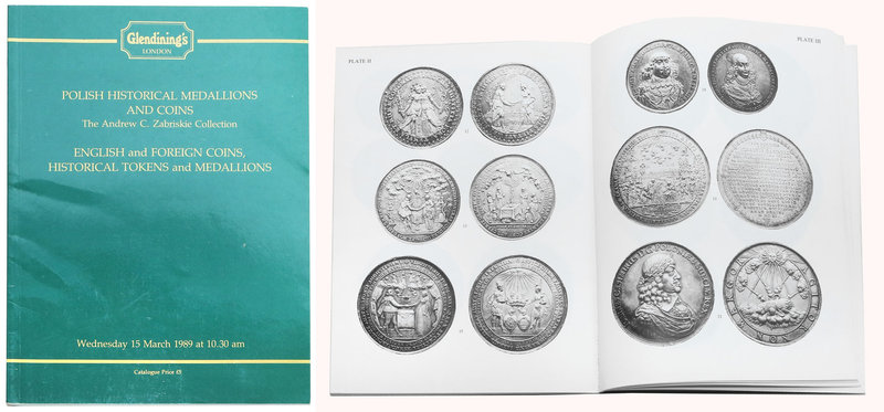 Numismatic literature
Auction Catalog Andrew C. Zabirskie Collection Glendining...
