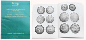 Numismatic literature
Auction Catalog Andrew C. Zabirskie Collection Glendining’S 1989, London 
Bogaty zbiór medali, talarów i dukatów starej Polski...