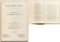 Numismatic literature
Auction Catalog Henry Grunthal & Numismatic Fine Arts Edward Gans „Mail bid Sale No. 8” December 5th 1949 
Stron 72, pozycji 1...