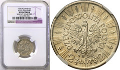 Poland II Republic 
POLSKA / POLAND / POLEN

II RP. 2 zlote 1934 Pilsudski NGC AU 
Bardzo ładny egzemplarz z zachowanym połyskiem menniczym i ładn...